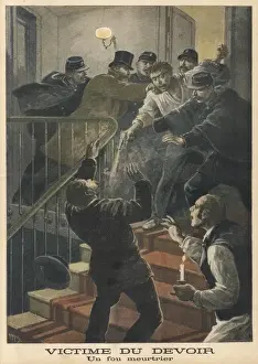 Seize Prints: Madman with Gun / 1899