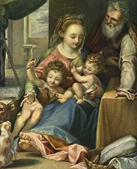 Images Dated 7th September 2018: The Madonna del Gatto by Barocci