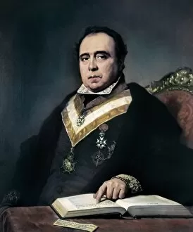Rojas Collection: MADRAZO, Federico (1815-1894). Don Bernardo de
