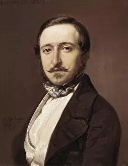 Madrazo Gallery: MADRAZO, Federico (1815-1894). Portrait of Ramon
