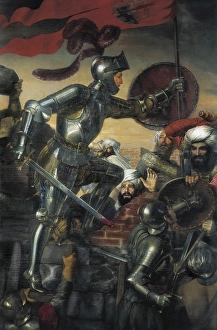 Madrazo Gallery: MADRAZO, Jos頨1781-1859). Assault of Montefr�
