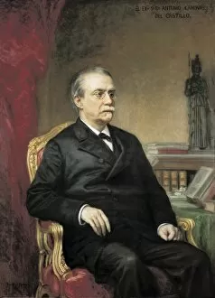 Deputies Gallery: MADRAZO, Ricardo (1851-1917). Portrait of D