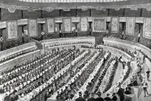 Capacity Prints: Madrid. Banquet of the political party Union Conservadora