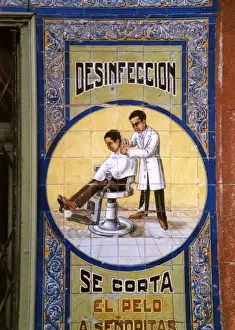 Barber Prints: MADRID BARBER 2 / 5 1987