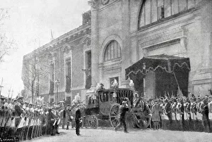 Solemn Prints: Madrid, Opening of the Parliament in the Senate