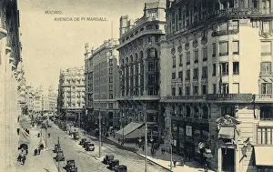 Avenida Prints: Madrid, Spain - Avenida Francisco Pi y Margall