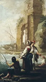 MAELLA, Mariano Salvador (1739-1819). Seascape