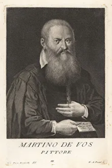 Antwerp Prints: Maerten de Vos, Flemish history painter, 1532-1603