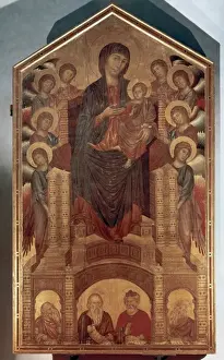 Gilt Prints: Maesta, 1280-1285, by Cimabue (c. 1240-1302)