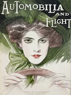 Images Dated 25th May 2012: Magazine cover, Automobilia and Flight