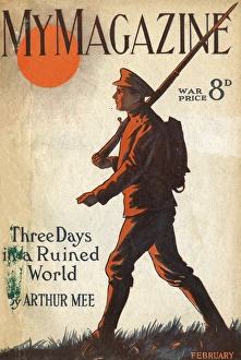 Images Dated 22nd July 2016: My Magazine cover - British WW1 soldier