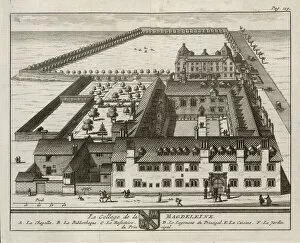 Engravings Collection: Magdalen College 1675