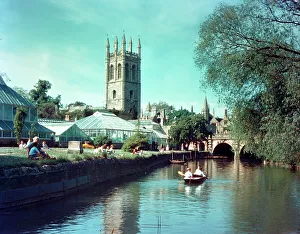 Magdalen Tower and Bridge, Oxford