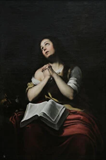 Praying Collection: The Magdalene, ca. 1650, by Bartolome Esteban Murillo