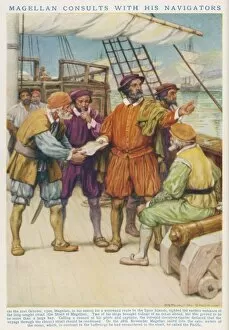 Magellan and his Crew