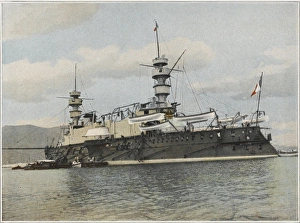 Magenta Collection: Magenta French Warship