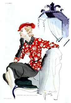 Images Dated 6th March 2019: Maggy Rouff jacket from Madame Hayward