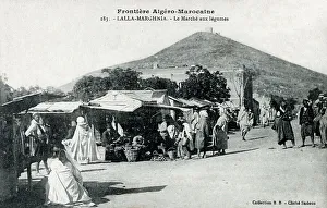 Sellers Prints: Maghnia, Algeria - Vegetable Market