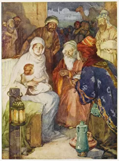 Bethlehem Gallery: The Magi in the Stable
