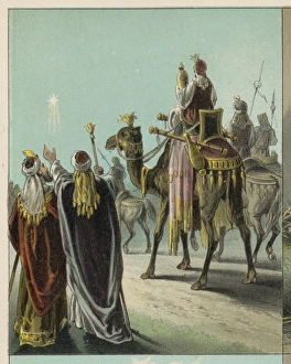 The Nativity Gallery: The Magi Travelling