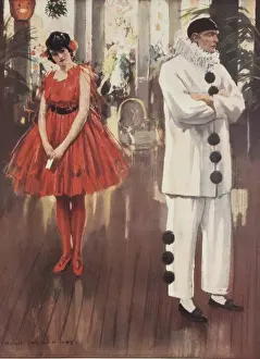 Positioned Prints: The Magic Mistletoe by Balliol Salmon