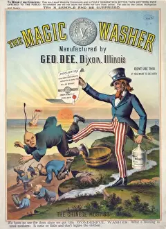 The magic washer, manufactured by Geo. Dee, Dixon, Illinois