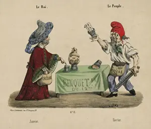 Side Show Prints: Magicians trick being revealed