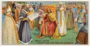 1215 Collection: Magna Carta / Cig. Card