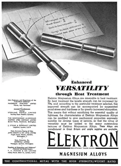 Magnesium Prints: Magnesium Elektron - Elektron Magnesium Alloys