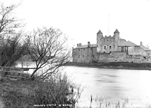 Fermanagh Prints: Maguires Castle and Bridge, Enniskillen