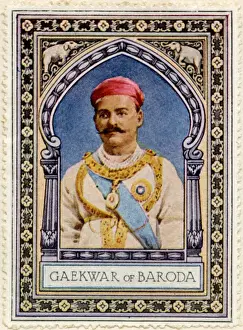Maharaja of Baroda / Stamp