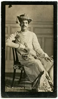 Allies Collection: Maharaja Dhiraja Holkar of Indore, Indian ruler