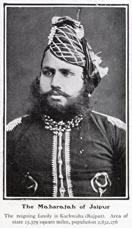 Jaipur Prints: Maharajadhiraja Sawai Madho Singh II (1862 - 1922)