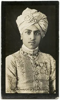 Brocade Gallery: Maharajah of Bharatpur, Indian ruler
