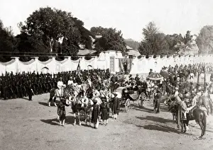 Maharajah Prints: Maharajah of Bhavnagar, India, circa 1880s