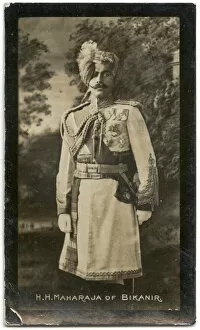 Maharajah of Bikanir (Bikaner), Indian ruler