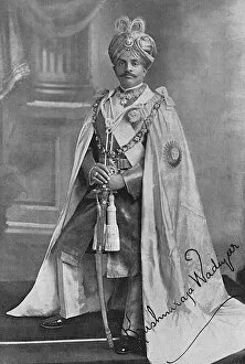 Rich Gallery: The Maharajah of Mysore, WW1