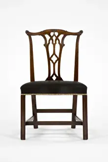 Mahogany side chair