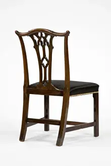 Mahogany side chair