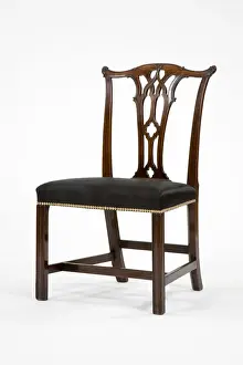 Mahogany side chair