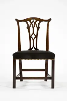 Mahogany side chair