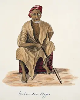 Mahomedan Prints: Mahomedan Beggar