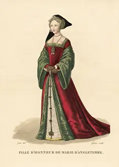 Maid of honour to Mary Tudor, 1496-1533
