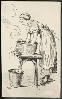 Maid / Laundry Circa 1900