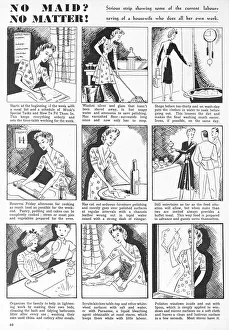 No maid, no matter! 1943