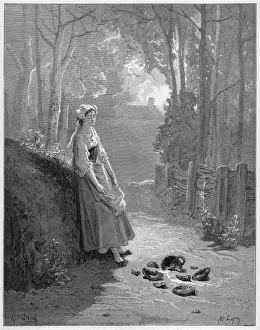 Milk Maid Prints: The Maid & the Milk-Pail