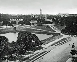 Maidan Prints: The Maidan, Calcutta, India