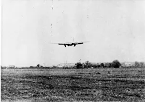 The maiden flight of the first English Electric Canberra VN7