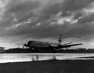 Brian Prints: Maiden flight of the first Vickers Type 950 Vanguard G-AOYW