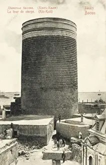 The Maiden Tower at Baku, Azerbaijan